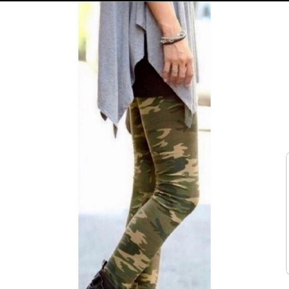 Camouflage soft leggings - Picture 2 of 4